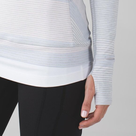Lululemon Think Fast Long Sleeve- Long Sleeve Running Shirt- Size 2 - Picture 6 of 14